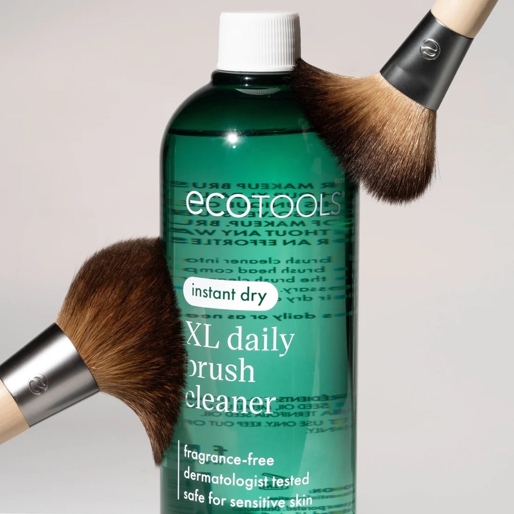 EcoTools XL Daily Brush Cleaner- vegan, fragrance free, quick dry, convenient - Picture 8 of 8